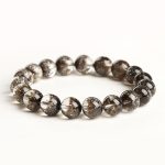 Natural Blackcurrant Phantom Quartz Bracelet, 8/9/10mm